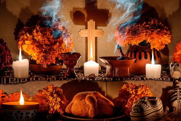 festividad de dia de muertos en oaxaca